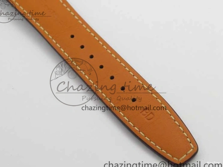 MIROTIME 0321 Lightweight Portugieser Chrono  42 IW390406 RG ZF 1:1 Best Edition White Dial on Brown Leather Strap A 7123